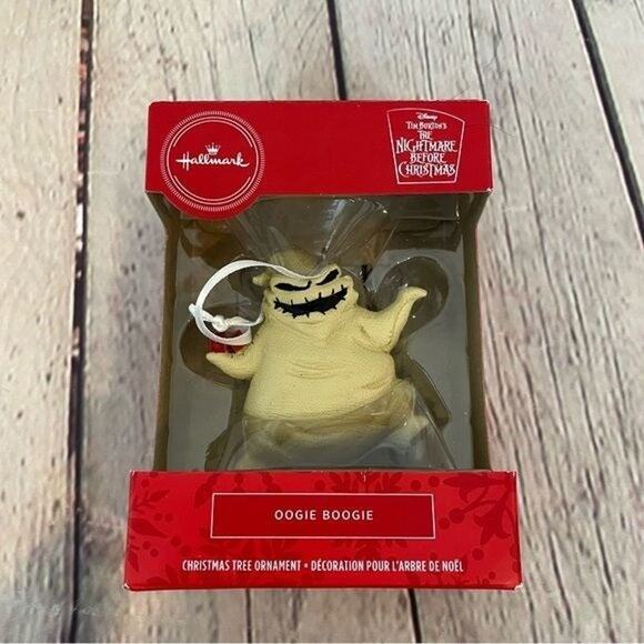 Hallmark Red Box Nightmare Before Christmas Oogie Boogie Christmas Ornament - Picture 1 of 3